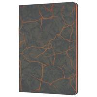 Collins A5 Enigma Ruled Notebook - Brown