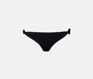 Womens Plain Swimwear Bottom  Black