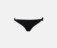 Womens Plain Swimwear Bottom  Black - thumbnail