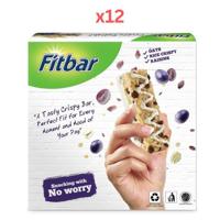 Fitbar Fruits Delight 5X22 Gms Free Pack of 12