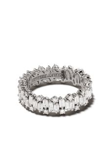 Suzanne Kalan 18kt white gold Shimmer diamond eternity band