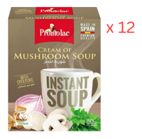 Promolac Instant Mushroom Cream Soup 12x80gms