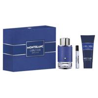 Mont Blanc Explorer Ultra Blue (M) Set Edp 100Ml+ Edp 7.5Ml + Sg 100Ml (New Pack)