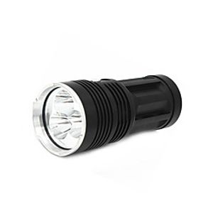 ANOWL 7262 LED Flashlights  Torch 7700 lm LED LED 11 Emitters 5 Mode Portable Easy Carrying Camping  Hiking  Caving Everyday Use Diving  Boating Black  Aluminum Alloy Lightinthebox