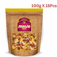 Mawa Deluxe Raw Mix Nuts 100g (Pack of 15)