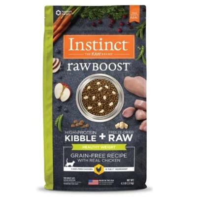 Instinct Raw Boost Healthy Weight Chicken Cat Dry Food 4Lbs