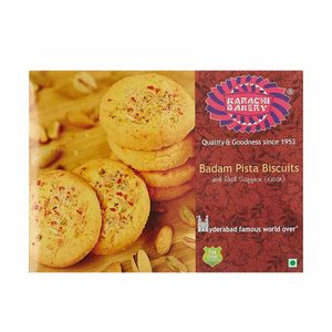 Karachi Bakery Pista Almond Bisc 500gm