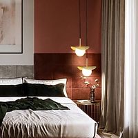 LED Pendant Light Bedside Lamp Nordic Modern 20 cm Gold Globe Desgin Pendant Light Metal Electroplated LED 110-120V 220-240V Lightinthebox - thumbnail