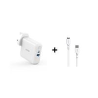 Anker Powercore Fusion+ Usb C to Lightning cable - thumbnail