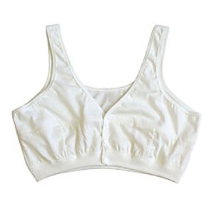 Middle Elderly Women Front Closure Wire Free Thin Comfortable Vest Bra Lightinthebox