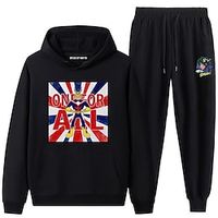Inspired by My Hero Academia / Boku No Hero All Might Pants Outfits Hoodie Anime Harajuku Graphic Kawaii Pants For Men's Women's Unisex Adults' Hot Stamping 100% Polyester miniinthebox - thumbnail
