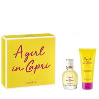 Lanvin A Girl In Capri (W) Set Edt 50ml + Bl 100ml