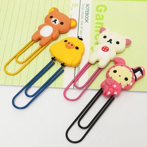 Cartoon Chick Rabbit Bear Bookmark