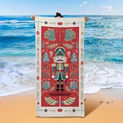 Merry Christmas Bath Towel Oversized,Beach Towels Beach Blankets Soft Large Hand Towels Multipurpose for Bathroom, Hotel, Gym and Spa Lightinthebox Merry Christmas Bath Towel Oversized,Beach Towels Beach Blankets Soft Large Hand Towels Multipurpose for Bathroom, Hotel, Gym and Spa Lightinthebox