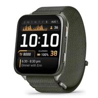 Garmin Venu X1 Series Green with Slate Titanium Caseback And Green ComfortFit Nylon Band Smart Watch - Green