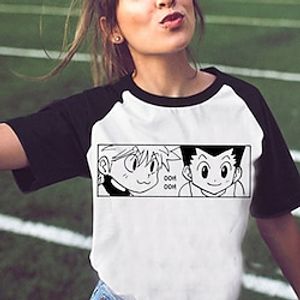 Inspired by Hunter X Hunter Hisoka Killua Zoldyck T-shirt Anime 100% Polyester Anime Graphic Street Style T-shirt For Men's / Women's / Couple's miniinthebox