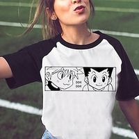 Inspired by Hunter X Hunter Hisoka Killua Zoldyck T-shirt Anime 100% Polyester Anime Graphic Street Style T-shirt For Men's / Women's / Couple's miniinthebox - thumbnail