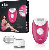 Braun Epilator For Legs And Body Raspberry Pink - SE3410