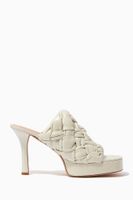 The Board Sandals in Shiny Nappa - thumbnail