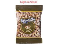 Crunchos Pistachio 13gm - Carton of 20 Packs (UAE Delivery Only)