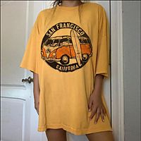 Women's T shirt Graphic Prints Letter Print Round Neck Basic Tops Yellow miniinthebox - thumbnail