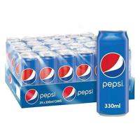 Pepsi Carbonated Soft Drink Can 330 ml x 24 Carton