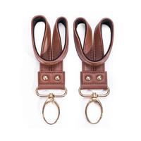 Little Story Premium Stroller Hooks - Brown LS_HK2_BR