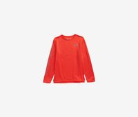 Kids Boys Fleece Coldgear Crewneck Pullover Sweater  Red - thumbnail