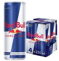 RedBull Energy Drink 250ml,Cans (4Pack)