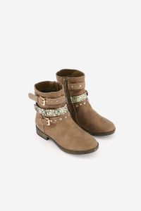 Kids Girls Crush  Engineer Fashion Boots  Tauoe