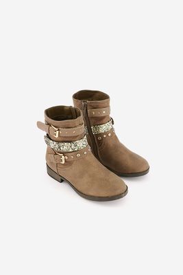 Kids Girls Crush  Engineer Fashion Boots  Tauoe
