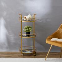 Horse 3-Tier Dining Trolley - 42x9x42 cms