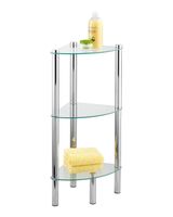 Wenko 3-Tier Corner Shelving Unit Yago