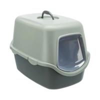 Trixie Be Eco Vico Litter Tray With Hood For Cats Anthracite - 40X40X56Cm