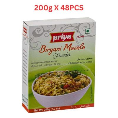 Priya Biryani Masala Powder 200g Pack of 48