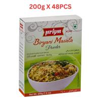 Priya Biryani Masala Powder 200g Pack of 48