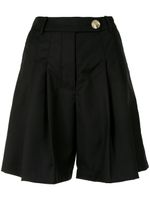 Anna Quan Oscar pleated shorts - Black - thumbnail