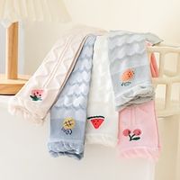 Kids Girls' Socks Blue White Gray Fruit Mesh Spring Summer Sweet Daily Wear 1-12 Years  Watermelon Lightinthebox - thumbnail