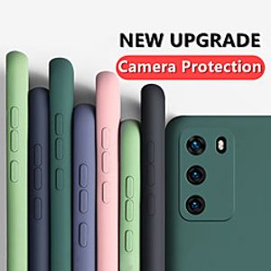 Liquid Silicone Rubber Soft Phone Case for Samsung Galaxy S20 S20 Plus S20 Ultra S10 S10 Plus S10E S9 S9 Plus S8 S8 Plus Note 10 Note 10 Plus A10 A20 A30 A50 A70 A21S A30 A41 A51 A71 miniinthebox
