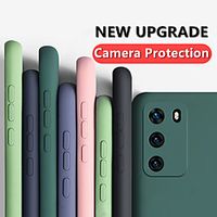 Liquid Silicone Rubber Soft Phone Case for Samsung Galaxy S20 S20 Plus S20 Ultra S10 S10 Plus S10E S9 S9 Plus S8 S8 Plus Note 10 Note 10 Plus A10 A20 A30 A50 A70 A21S A30 A41 A51 A71 miniinthebox - thumbnail