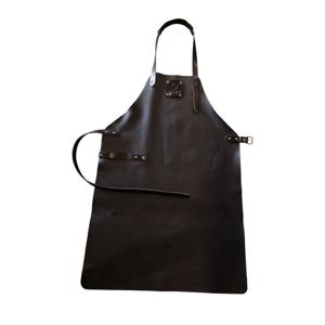 OFYR Holland Leather Apron Black