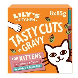 Lily's Kitchen Tasty Cuts in Gravy For Kittens Multipack - 8X85G