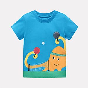 [18m-9y]boys cartoon print short sleeve t-shirt Lightinthebox