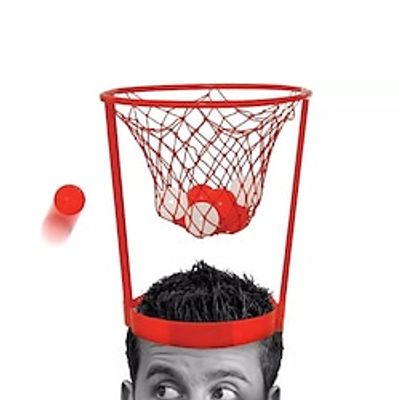 Basket Case Headband Hoop Game Head To Head Throwing Basketball Parent-child Entertainment New And Unique Toys Lightinthebox
