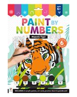 Hinkler Majestic Tiger Paint by Numbers Hinkler Majestic Tiger Paint by Numbers