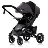 Teknum Reversible Moon Walk Stroller Black TK_REMW_BL