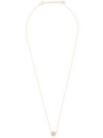 Astley Clarke 14kt rose gold mini Icon Aura diamond pendant necklace - Metallic