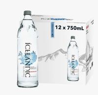 Icelandic Glacial Natural Mineral Water Sports Pet (750ml x 12)