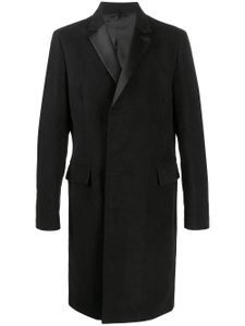 Helmut Lang single breasted coat - Black