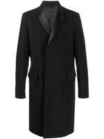 Helmut Lang single breasted coat - Black - thumbnail